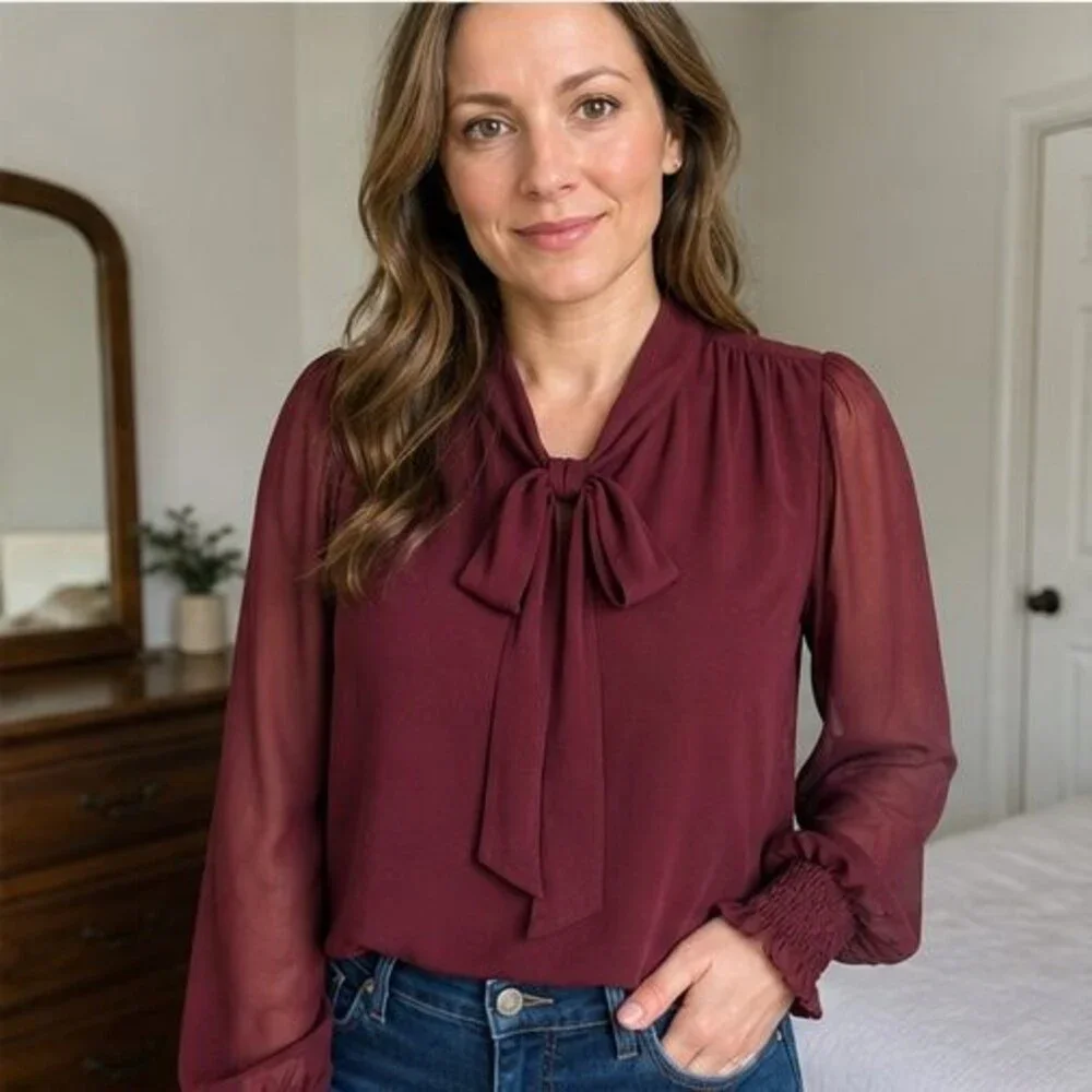 Black Tunic Blouse
